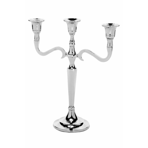 chandelier 3 branches en m 233 tal chrom 233 27 cm de haut chandelier 3 branches en m 233 tal chrom 233 27 cm de haut