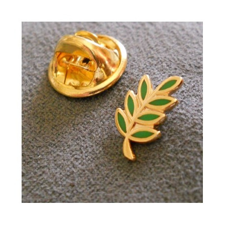 Pin's maçonnique "Acacia" émaillé vert