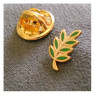 Pin's maçonnique "Acacia" émaillé vert