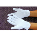 GANTS BLANCS tout coton doux pour petites mains