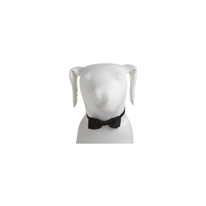 Noeud Papillon Bowknot Pré-Noué pour Femme Noeud Papillon Réglable Couleur  Unie Noir Taille unique 