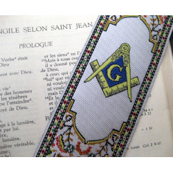 Marque-page en tissu
