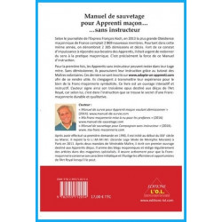 Manuel de sauvetage pour Apprenti maçon... sans instructeur dédicacé par l'auteur.