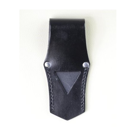 Porte épée en cuir noir