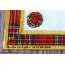 Tablier de maître RSE en vrai cuir et tartan Royal Steward