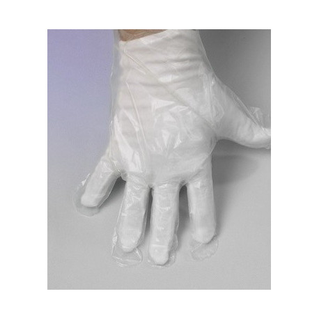 Sur-gants plastique de protection