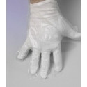 100 sur-gants plastique de protection adulte
