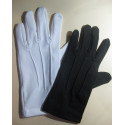 GANTS en Lycra blanc ou noir avec 3 nervures