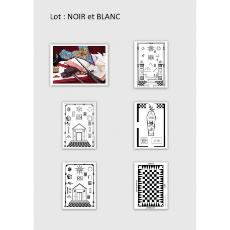 Lot NOIR-BLANC