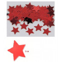 Confettis de table étoiles 2 cm ROUGE