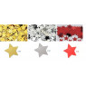 Confettis de table étoiles 2 cm OR, ARGENT ou ROUGE