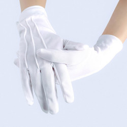 Gants blancs de cérémonie - Cérémonie - MACAP