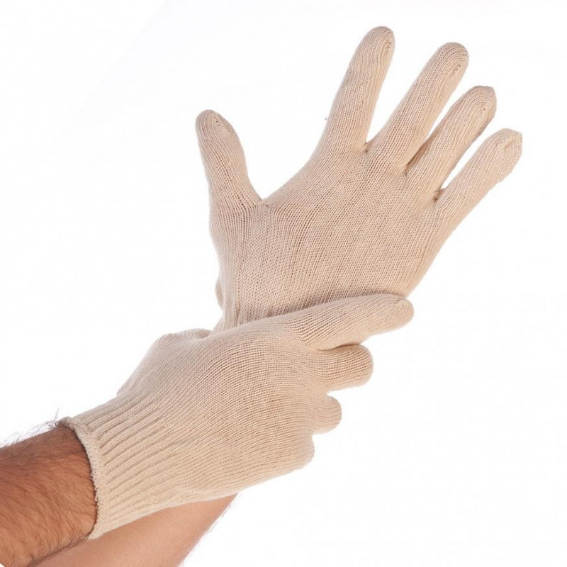 Gants coton polyester épais sans couture 4340 - Protection des mains