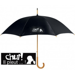 Grand parapluie CHUT IL PLEUT