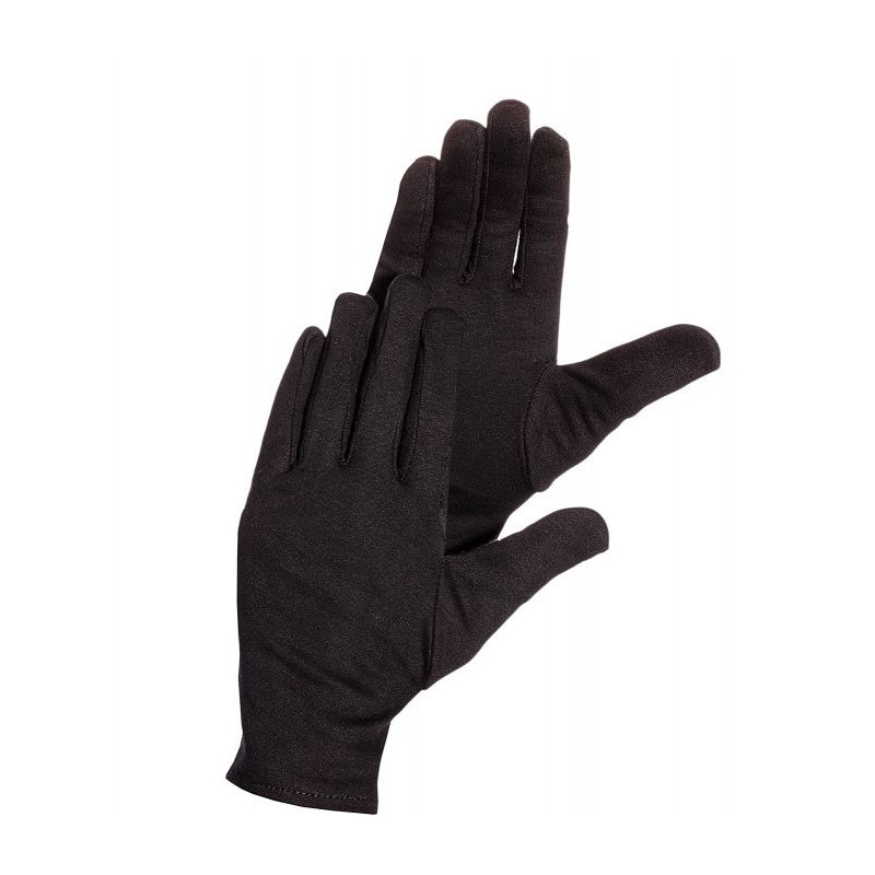 Gants blancs ou noirs 100 % coton épaisseur moyenne 180g