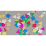 Confettis de table formes géométriques