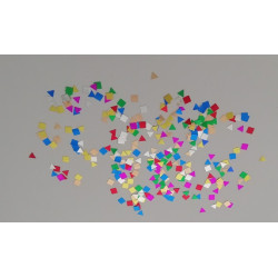 Confettis de table formes géométriques