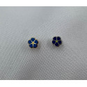 Petit pin's Myosotis Or ou Argent