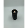 Bougie pilier LED 13 cm avec flamme 