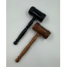 Maillet nu bois NOIR ou MARRON