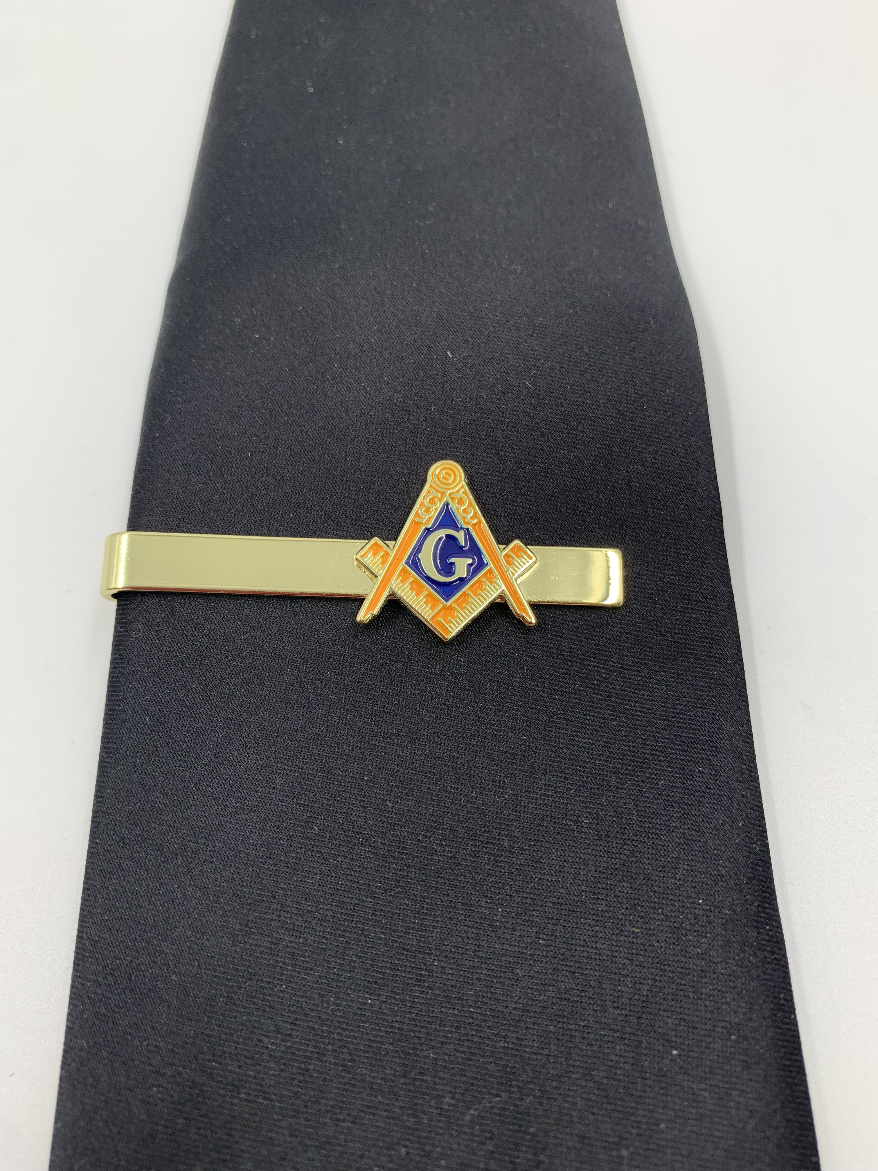 Épingle à Cravate Ornée Du Monogramme 'G' Platinus - Argenté - Occasion Très Bon État