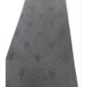 Cravate classique avec motif Acacia ton sur ton