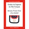 MEMENTO PREMIER ORDRE RF - Grades de Sagesse