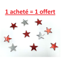 Étoiles de décoration 1 acheté + 1 offert