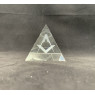 Pyramide en Cristal gravure Équerre & compas