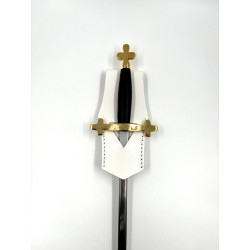 porte-épée blanc