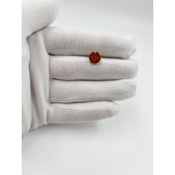 Petit pin's Équerre & Compas dorée et rouge