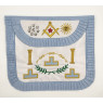 Tablier de Vénérable Maître en satin RFT- GLNF