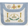 Tablier de Vénérable Maître en satin RFT- GLNF