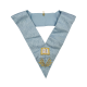 Sautoir d'officier Rite Français GLNF Orateur, brodé main