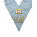 Sautoir d'officier Rite Français GLNF Orateur, brodé main