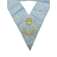 Sautoir d'officier Rite Français GLNF Hospitalier, brodé main