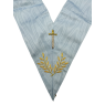 Sautoir d'officier Rite Français GLNF Couvreur, brodé main