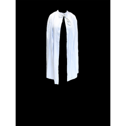 Ensemble cape , fermoir coquillage et croix templière