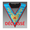DÉCLASSÉ Sautoir VENERABLE MAITRE REAA