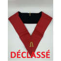 DÉCLASSÉ Sautoir d'officier 2ème Grand Gardien (2ème S) du 18ème degré REAA