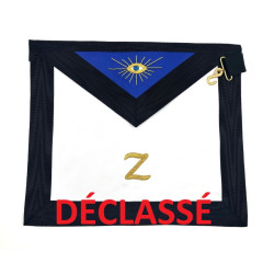 DÉCLASSÉ Tablier REAA 4EME DEGRE satin