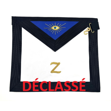 DÉCLASSÉ Tablier REAA 4EME DEGRE satin