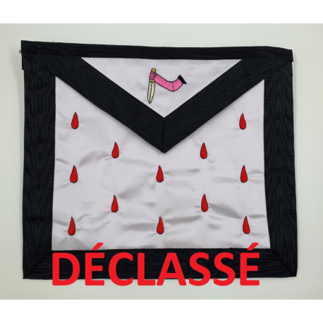 Tablier 9ème degré REAA déclassé
