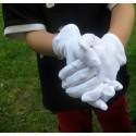 GANTS BLANCS tout coton pour enfants