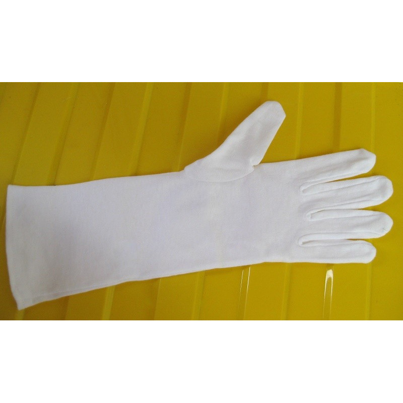 Sous gants de protection coton blancs