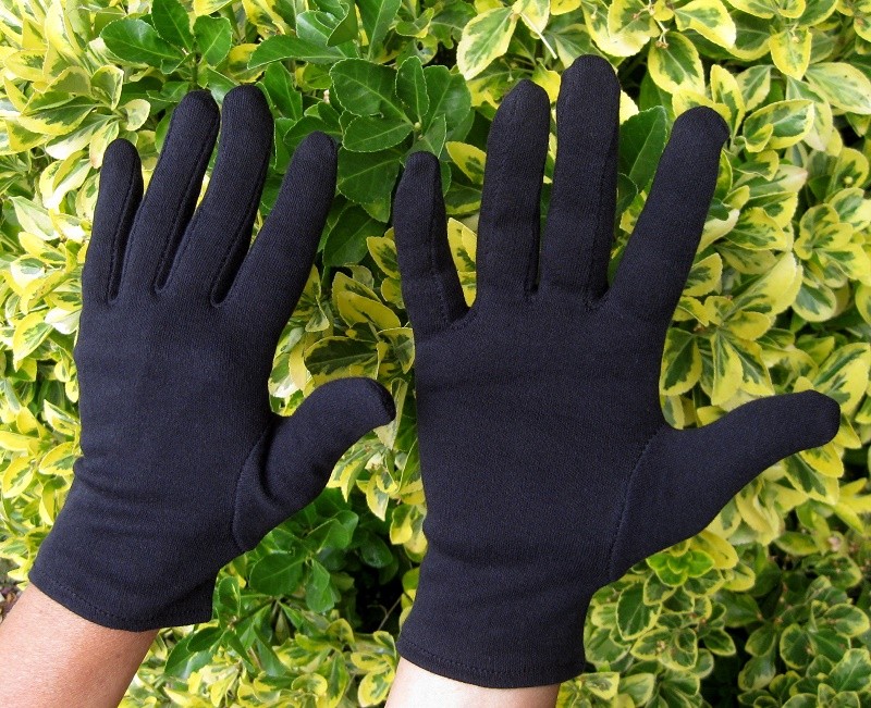 Gants de jardinage, coton, taille S