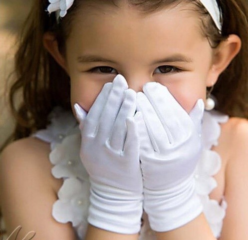MINIIYOU' hiver fille 0-2 ans, gants enfant gris