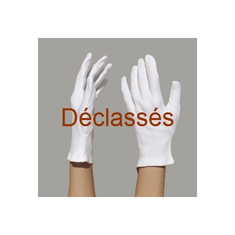 2 paires gants coton 180 g DECLASSES 